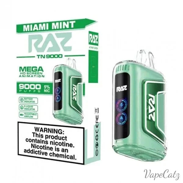 RAZ TN9000 Disposable Wicked & Vivi's House Miami Mint 