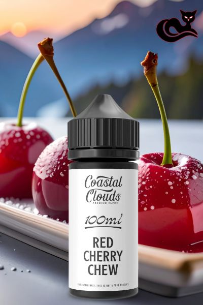 Red Cherry Chew 100ml AND Now in ICE! too E-Liquid Coastal Clouds 
