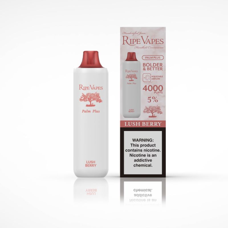 Ripe Vapes Palm Plus Disposable Wicked & Vivi's House Lush Berry 