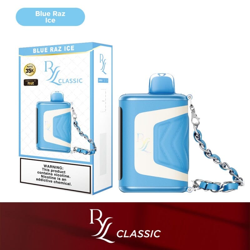 RYL Classic by Raz 35K FLASH SALE - 20% OFF Disposable Raz Blue Razz Ice 