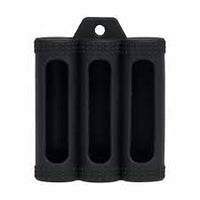 Silicone Battery Case 18650 Triple Vape Accessories Battery Black 