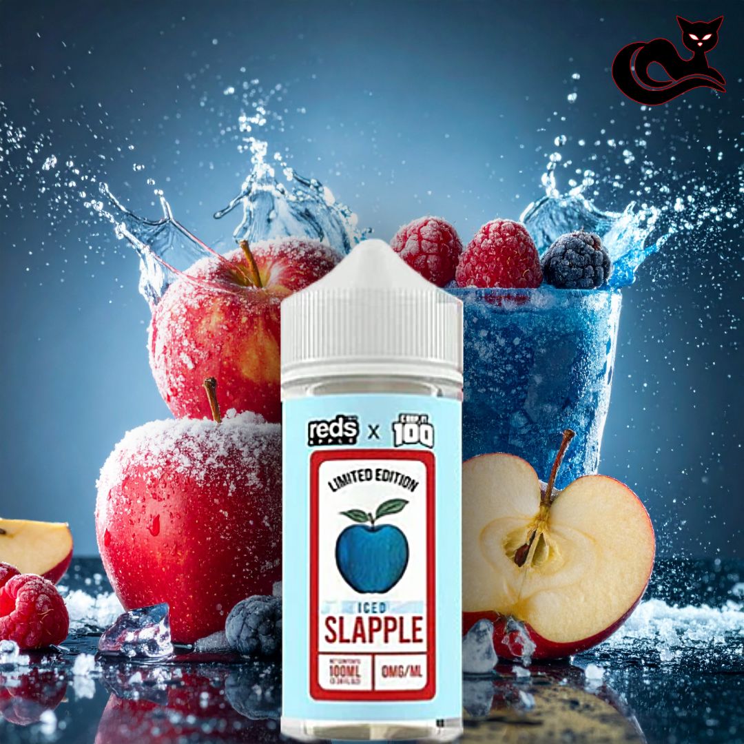 Slapple Iced E-Liquid Reds Apple Ejuice 