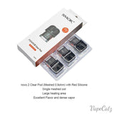 SMOK Novo Pods - Compatible with all Novo Pod Systems Coil Smok 3 Per Box Novo 2 Clear 0.9 Side Fill 