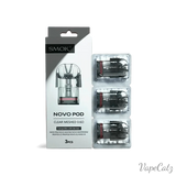 SMOK Novo Pods - Compatible with all Novo Pod Systems Coil Smok 3 Per Box Novo Pod Clear Meshed 1.4 Fill 