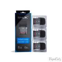 SMOK Novo Pods - Compatible with all Novo Pod Systems Coil Smok 3 Per Box Novo Pod Mesh 1.0 - Black Box 