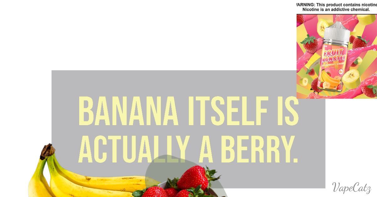 Strawberry Banana E-Liquid Fruit Monster 