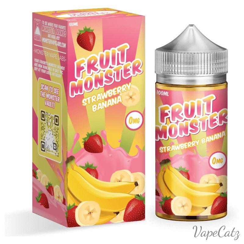 Strawberry Banana E-Liquid Fruit Monster 
