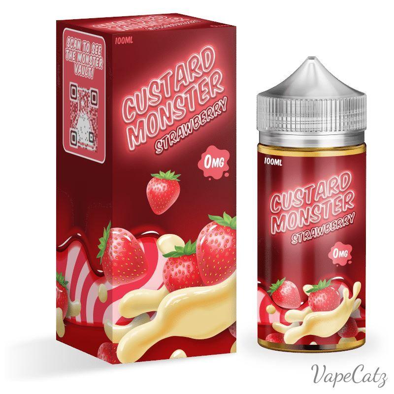 Strawberry Custard Monster E-Liquid Custard Monster 