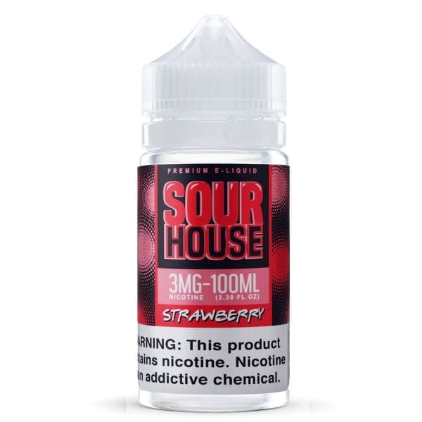 Strawberry E-Liquid Sour House 