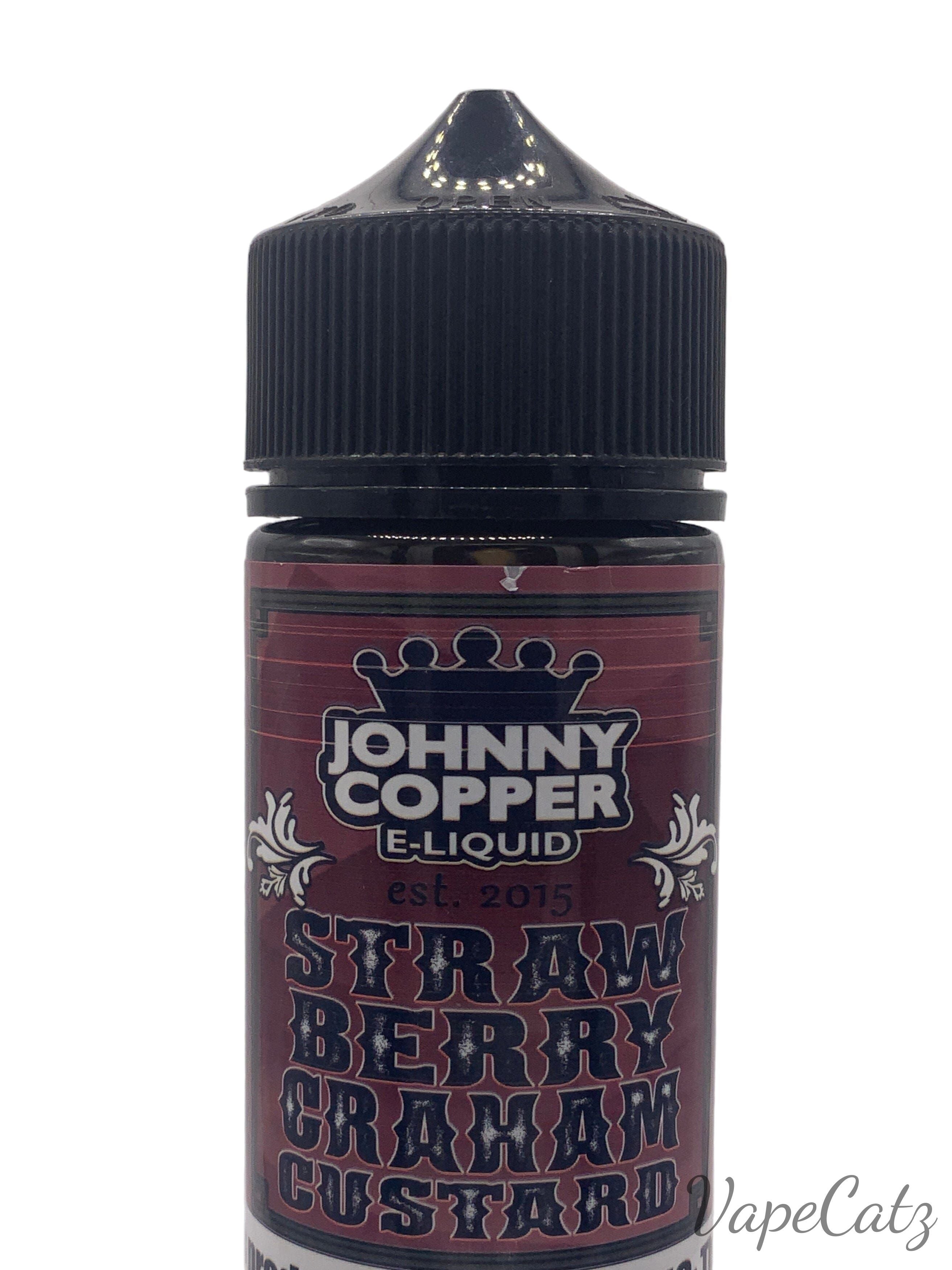 Strawberry Graham Custard E-liquid Johnny Copper 