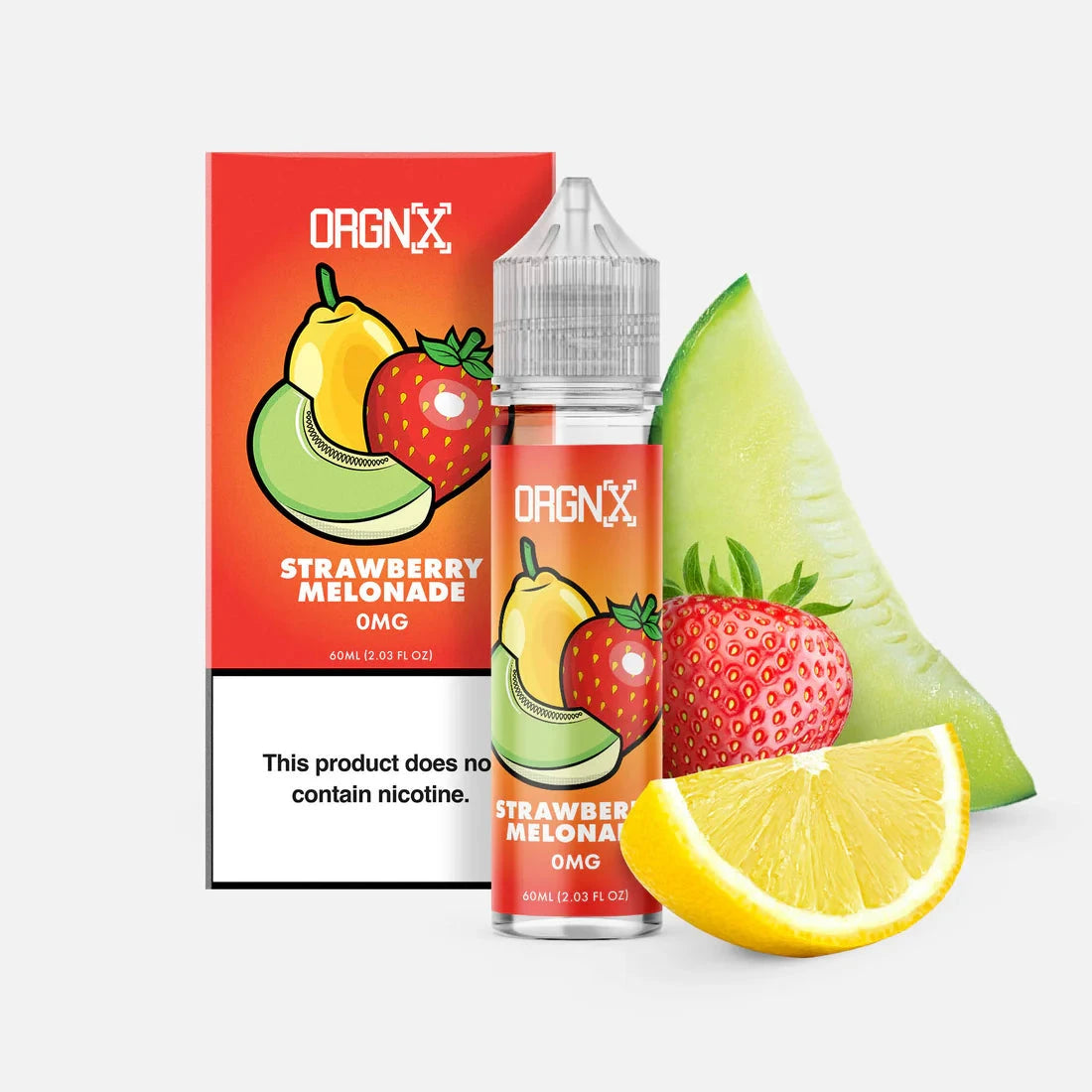 Strawberry Melonade E-Liquid 60mL E-liquid ORGNX 