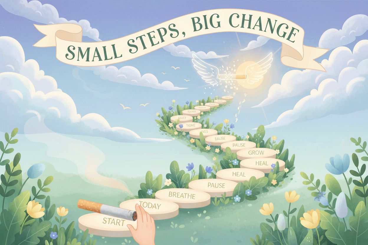 Take your first step ...with Tobacco Harm Reduction coaching Change Wicked & Vivi's House 