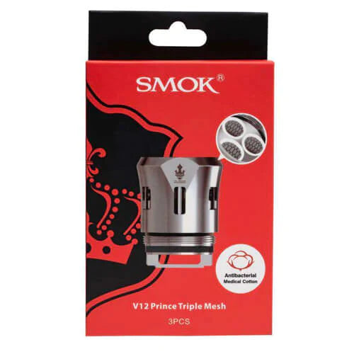 TFV12 Prince Coil Smok 3 Per Box Triple Mesh 