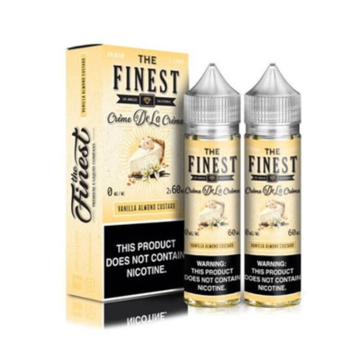 The Finest Collection E-Liquid Beard Vape Co Vanilla Almond Custard 0mg 
