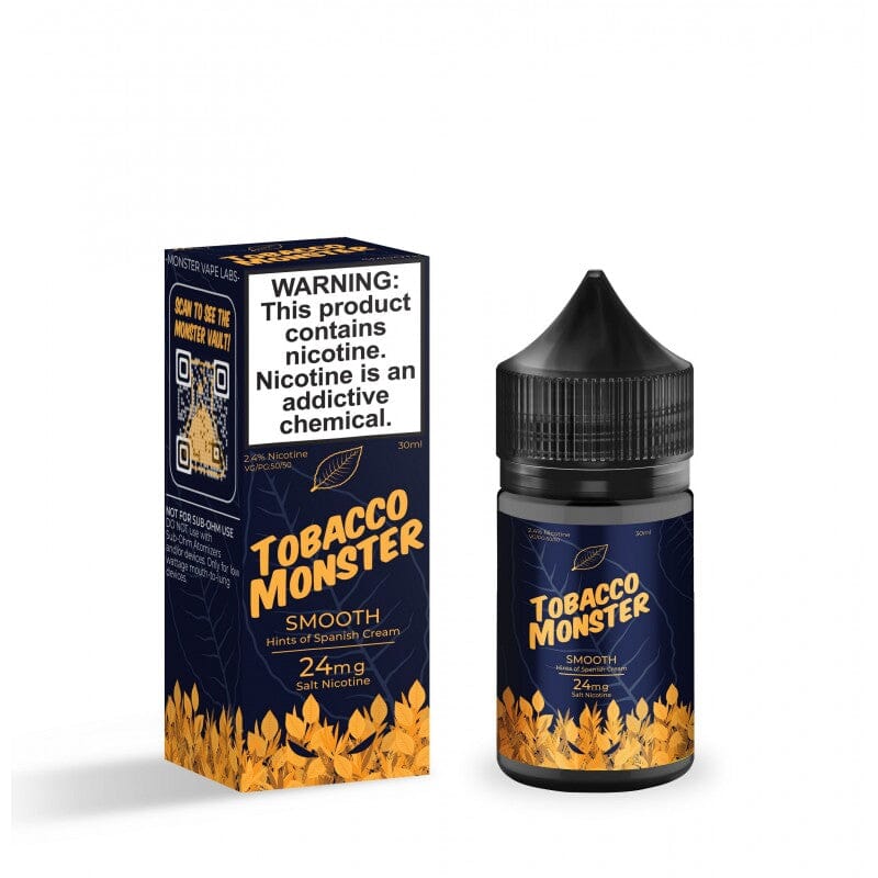 Tobacco Monster Salts High Content Salt E-Liquid High Content Salt E-Liquid 24mg Smooth 