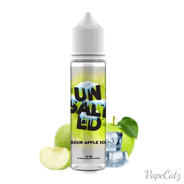 Unsalted Sour Apple Ice UN-SALT-ED  - Wicked & Vivi's House - Vape Catz