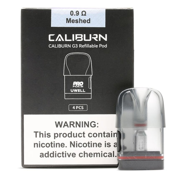 UWell Caliburn G3 & Caliburn GK3 Replacement Pods with coil - 4 pack Coil Uwell 