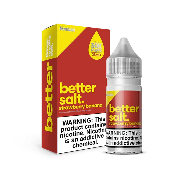 Vapetasia High Content Salt E-Liquid High Content Salt E-Liquid Strawberry Banana 
