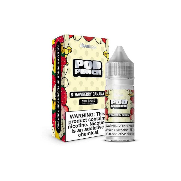 Vapetasia High Content Salt E-Liquid High Content Salt E-Liquid Strawberry Banana Pod Punch 