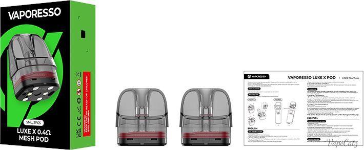 Vaporesso Luxe X Pods Coils Vaporesso 0.4 RDL 