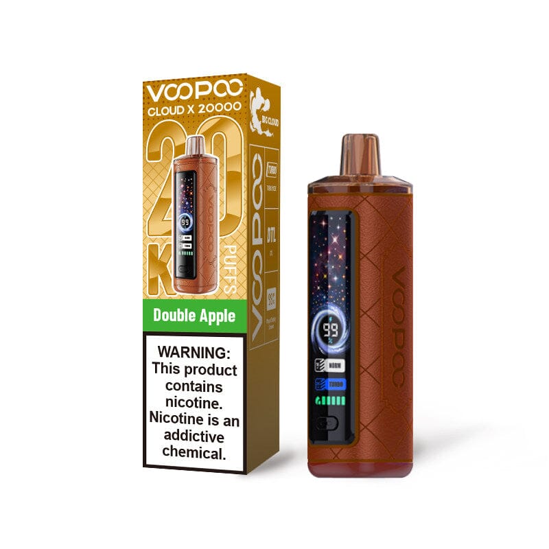 VOOPOO Cloud X 20000 20K Puffs Disposable 6mg or 0.6% Disposable Wicked & Vivi's House Double Apple 
