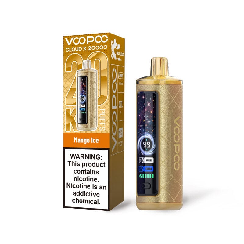 VOOPOO Cloud X 20000 20K Puffs Disposable 6mg or 0.6% Disposable Wicked & Vivi's House Mango Ice 
