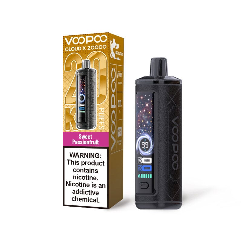 VOOPOO Cloud X 20000 20K Puffs Disposable 6mg or 0.6% Disposable Wicked & Vivi's House Sweet Passionfruit 