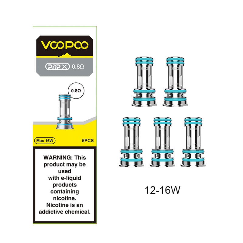 Voopoo PnP X Replacement Coil (5pcs/pack) Classic Collection Classic Collection 0.8ohm(MTL 12-16W) 