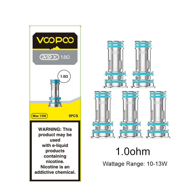 Voopoo PnP X Replacement Coil (5pcs/pack) Classic Collection Classic Collection 1.0ohm(MTL 10-13W) 