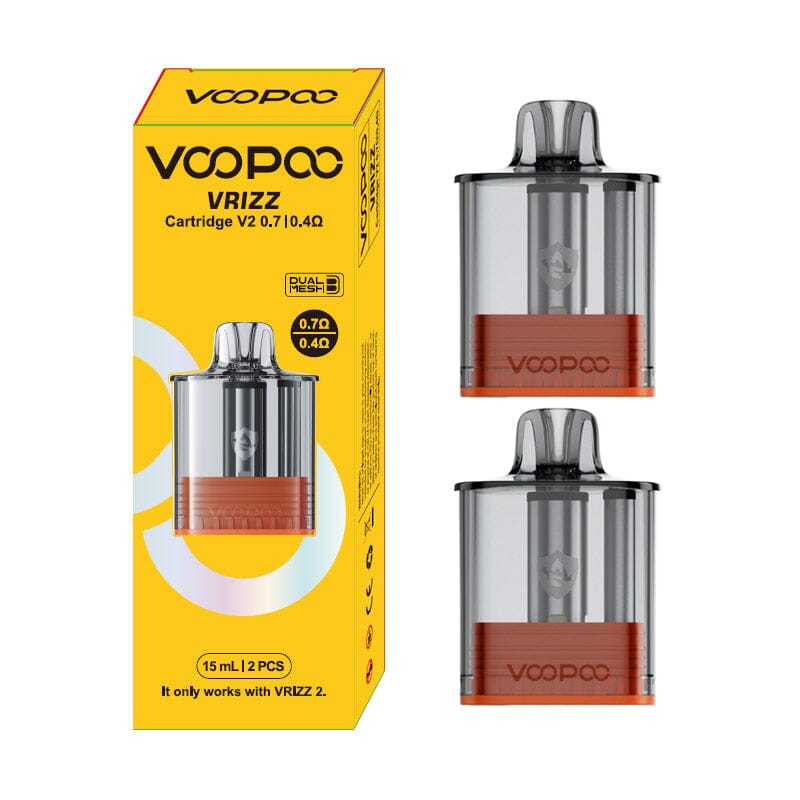 VOOPOO Vrizz Pod Kit - Replacement Pods Classic Collection VooPoo Dual 0.4/0.7 V2 