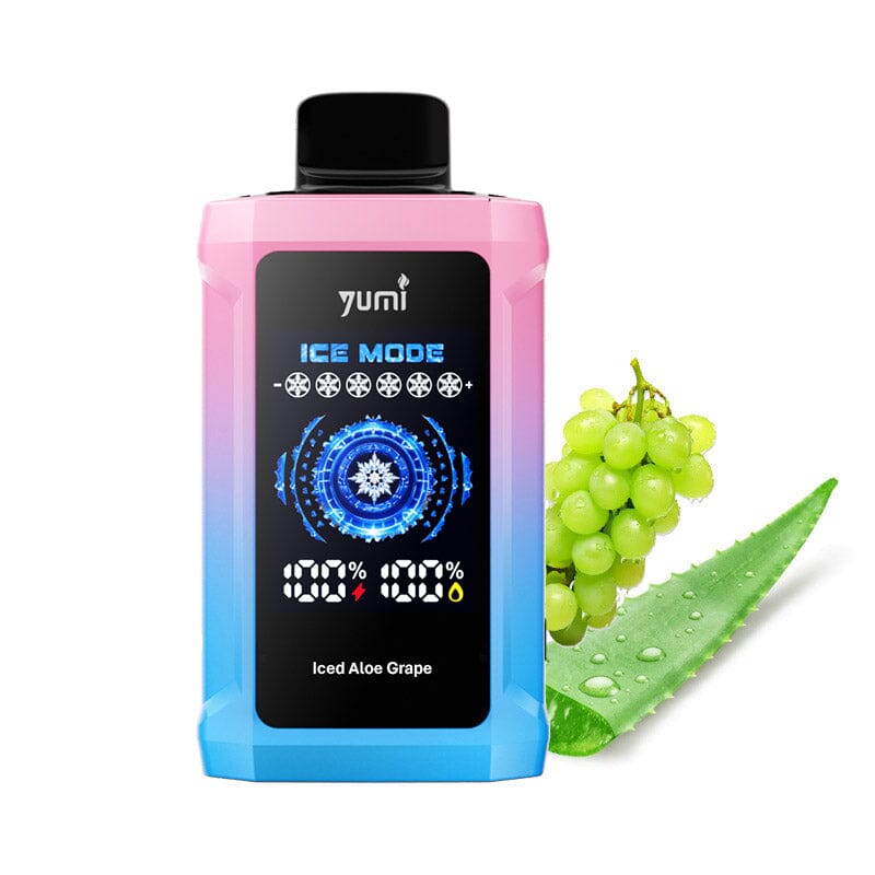 Yumi P20000 Disposable Wicked & Vivi's House Iced Aloe Grape 