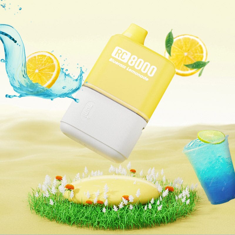 YUMI RC8000 Disposable Vape 50mg Kits Disposable YUMI Blue Razz Lemonade 