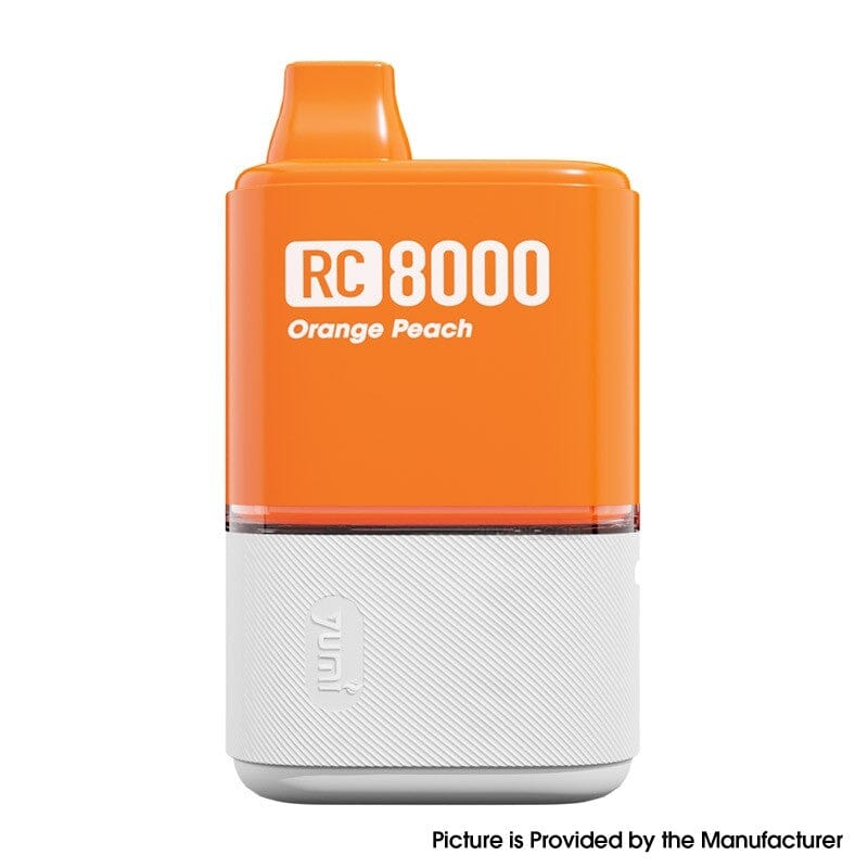 YUMI RC8000 Disposable Vape 50mg Kits Disposable YUMI Orange Peach 