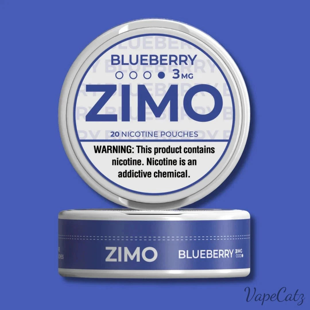 Zimo Pouches Pouches Zimo Pouches Blueberry 3mg Single Can 