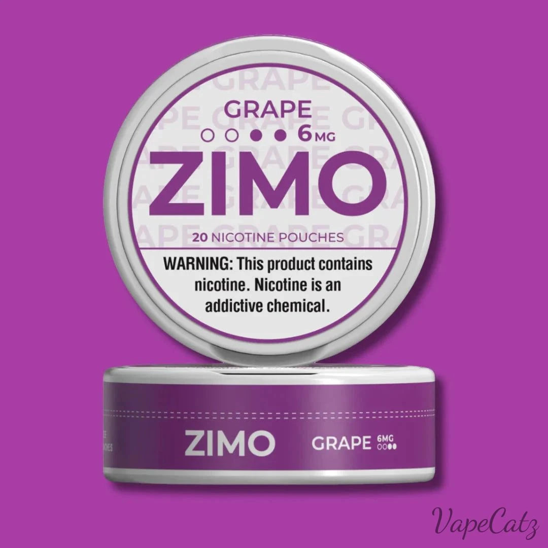 Zimo Pouches Pouches Zimo Pouches Grape 6mg Single Can 