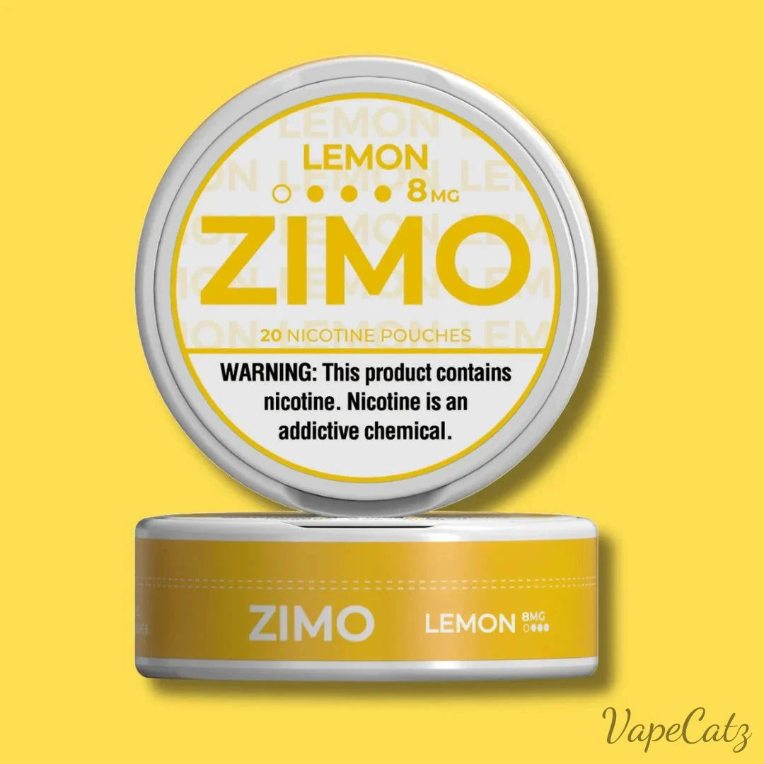 Zimo Pouches Pouches Zimo Pouches Lemon 8mg Single Can 
