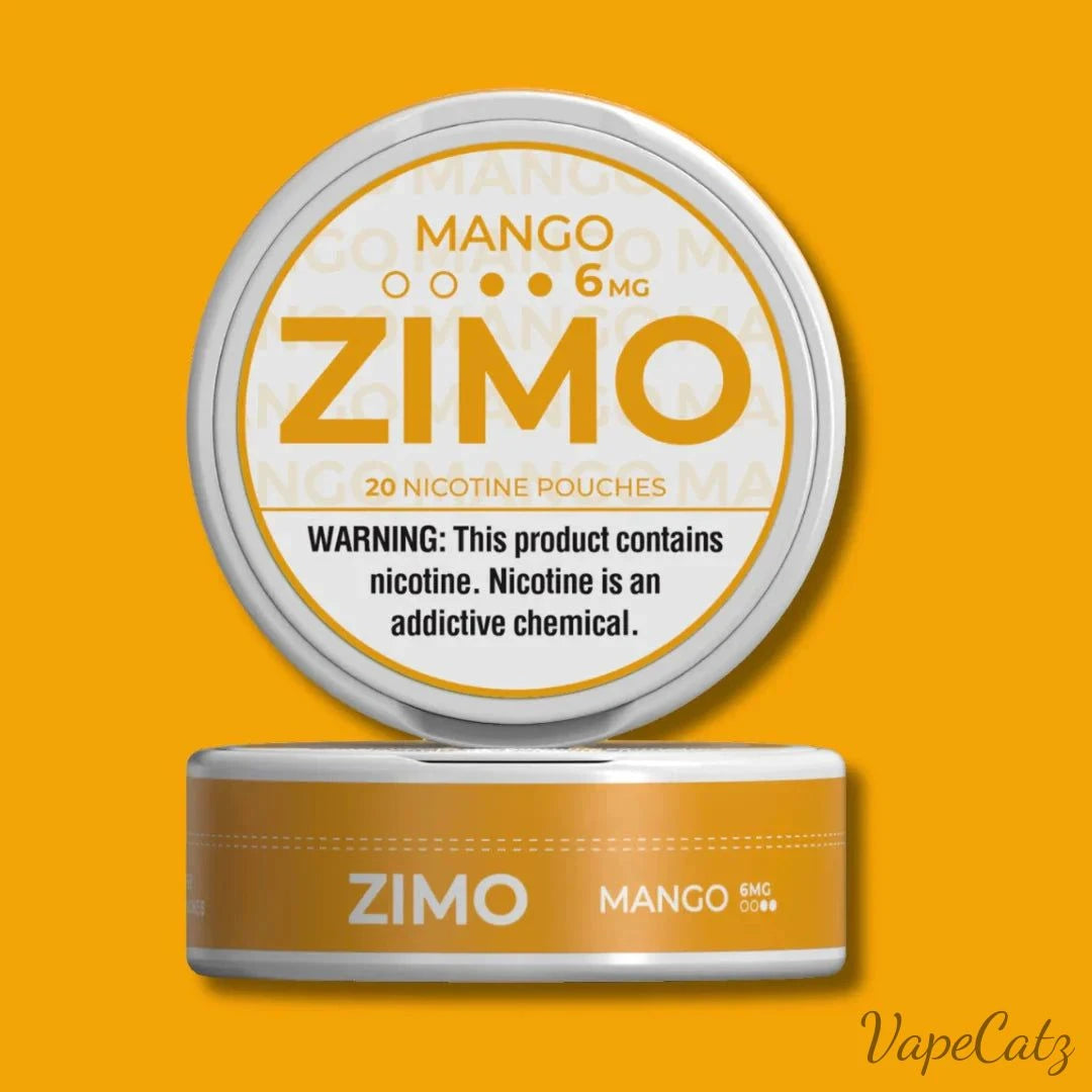 Zimo Pouches Pouches Zimo Pouches Mango 6mg Single Can 