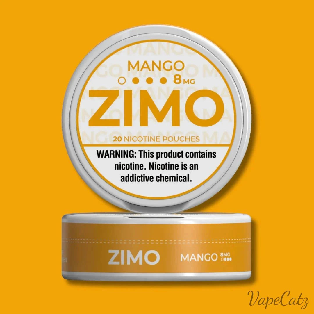 Zimo Pouches Pouches Zimo Pouches Mango 8mg Single Can 