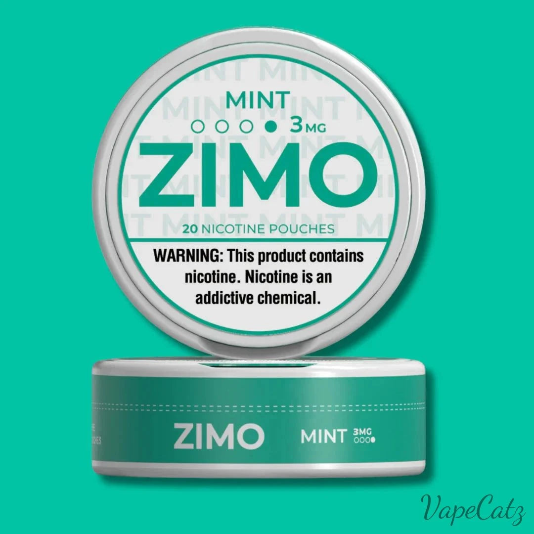 Zimo Pouches Pouches Zimo Pouches Mint 3mg Single Can 
