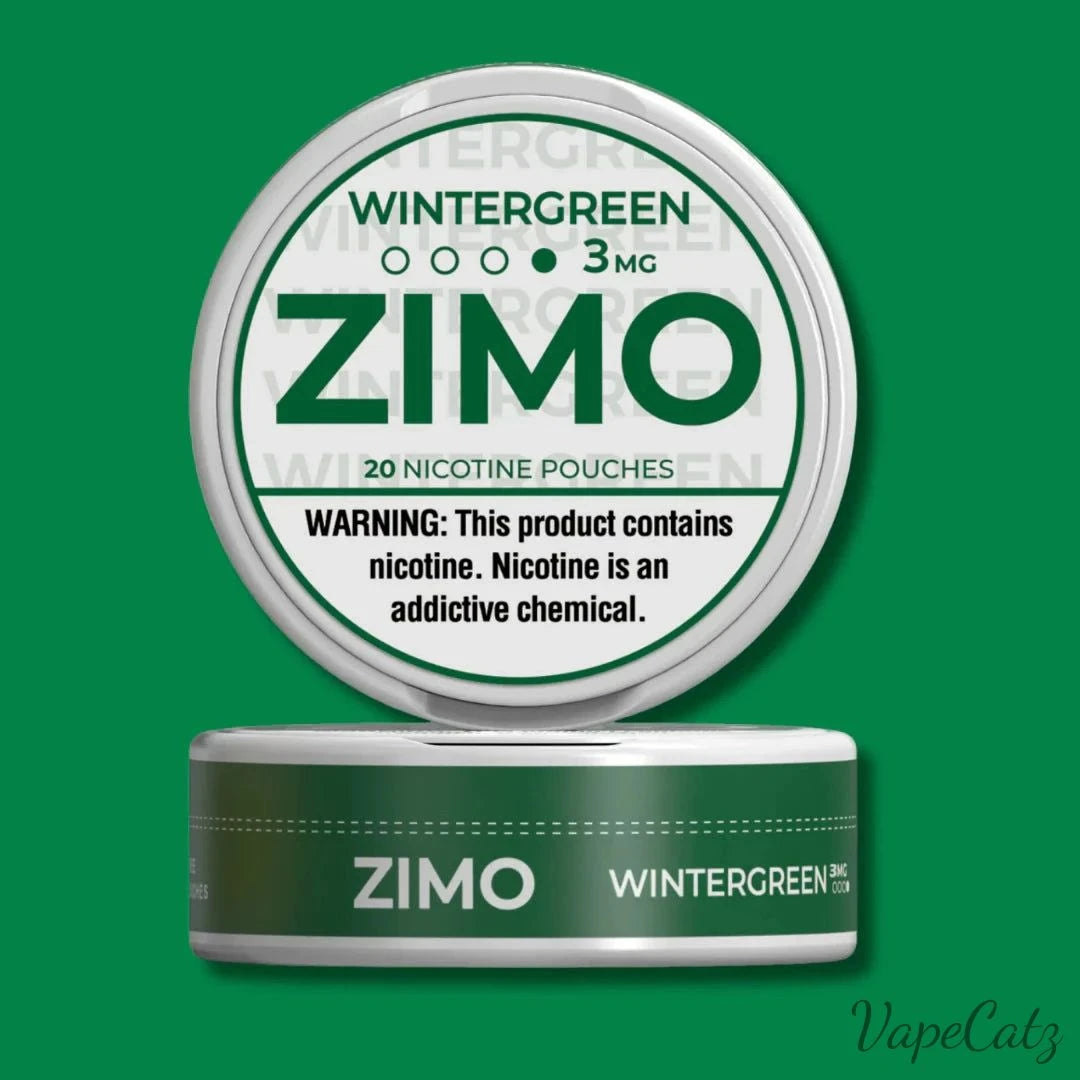 Zimo Pouches Pouches Zimo Pouches WinterGreen 3mg Single Can 