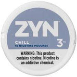 Zyn Chill Nicotine Pouches Can or Roll Pouches Zyn 3mg Single Can 