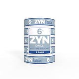 Zyn Chill Nicotine Pouches Can or Roll Pouches Zyn 6mg 5 Roll pack 