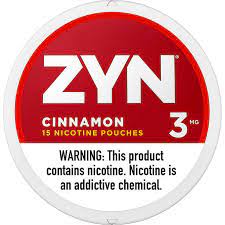 ZYN Cinnamon Nicotine Pouches Can or Roll Pouches Zyn 