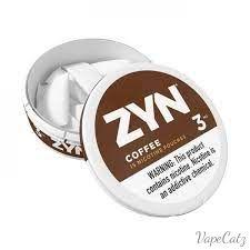 Zyn Coffee Nicotine Pouches Can or Roll Pouches Zyn 3mg Single Can 