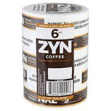 Zyn Coffee Nicotine Pouches Can or Roll Pouches Zyn 6mg 5 Roll pack 