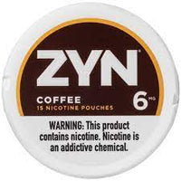 Zyn Coffee Nicotine Pouches Can or Roll Pouches Zyn 6mg Single Can 