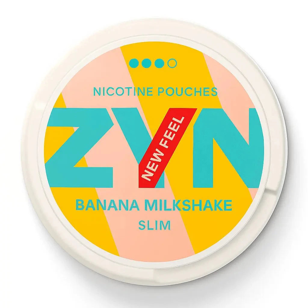 ZYN Pouches EU Flavors - WOW! Pouches ZYN EU Banana Milkshake 9MG 
