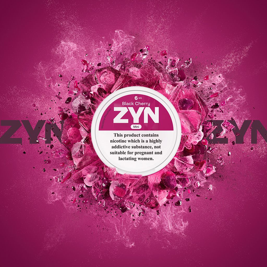 ZYN Pouches EU Flavors - WOW! Pouches ZYN EU Black Cherry Slim 6MG 