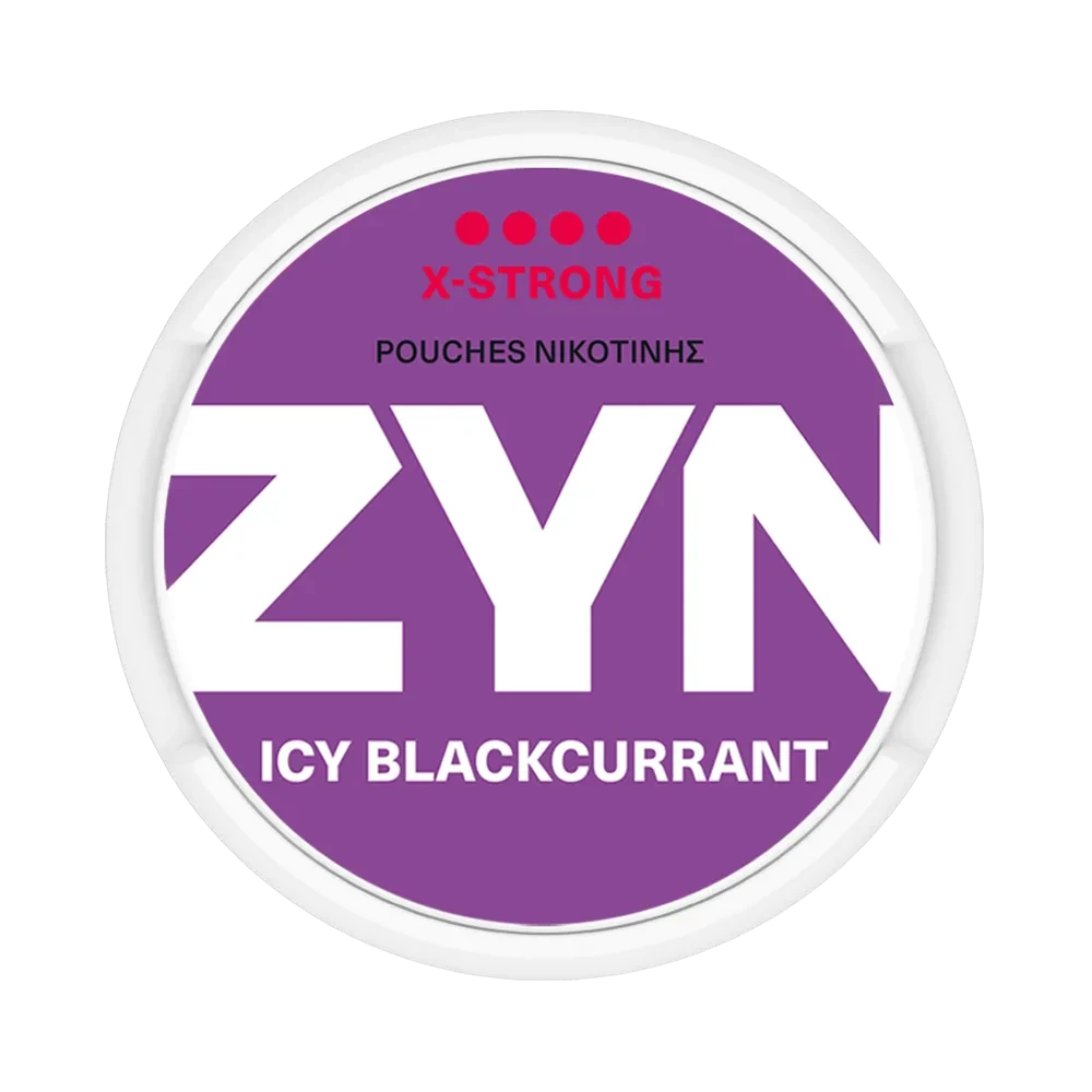ZYN Pouches EU Flavors - WOW! Pouches ZYN EU Icy Blackcurrant X Strong 12.5MG 