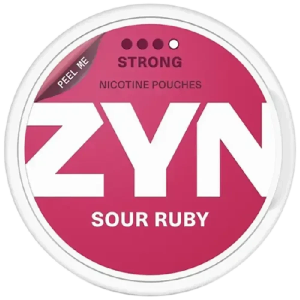 ZYN Pouches EU Flavors - WOW! Pouches ZYN EU Sour Ruby 11MG 